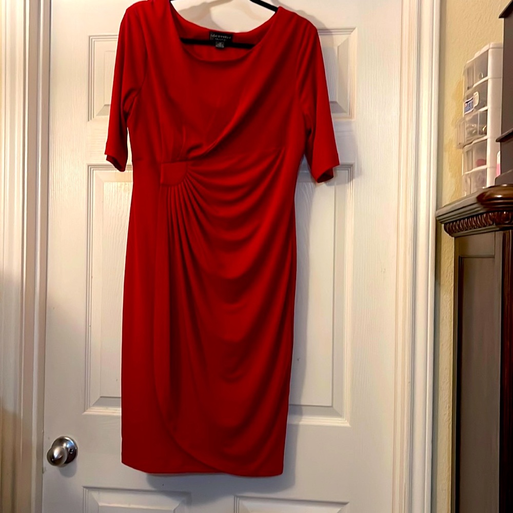 Red dress